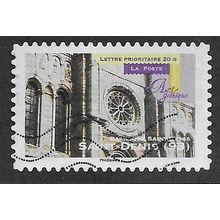 FRA 2011 (58c) 'GOTHIC ART - SAINT-DENIS 93' FINE USED (EBID56-614)