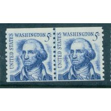 1304 5c George Washington Just Clears MNH CLP V0544