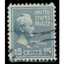 Used 820 15c James Buchanan Fine M08032