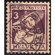 SCHWEIZ SWITZERLAND [1916] MiNr 0130 ( O/used )