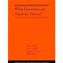 Annals of Mathematics Studies: What Determines an Algebraic Variety?