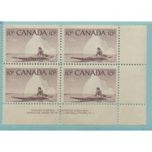Canada Stamp Scott #351, Mint Never Hinged, Block of 4