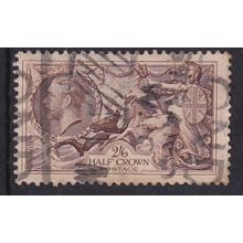 GB 1934 King George V 2s 6d Seahorse Brown Used ( KGV ) - Please See The Picture