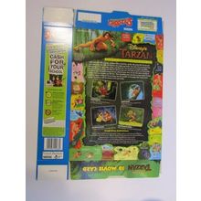 Nestle 1999 Shreddies Tarzan Cereal Box Never Assembled Special Edition 900g