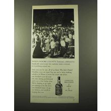 1972 Jack Daniel's Whiskey Ad - Moore County