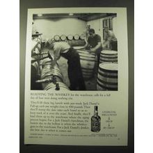 1972 Jack Daniel's Whiskey Ad - Readying The Whiskey