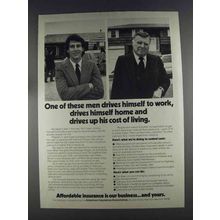 1980 American Insurance Association Ad - Drives Himself
