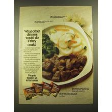 1988 Stouffer Dinner Supreme Ad - What Other Dinners Would Do