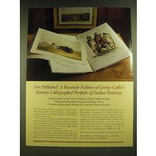 1990 Abbeville Press Ad - Geore Catlin's North American Indian Portfolio