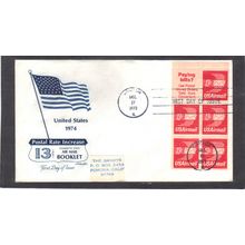 FDC Artmater C79a 13c Letter Pane(5/Slogan 8) (Cachet-Label/A) CV41315