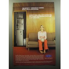 2007 Carrier Infinity Furnace Ad - The infinity furnace by Carrier