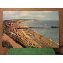 THE BAY showing the swimming pool, SANDOWN, ISLE OF WIGHT unused postcard