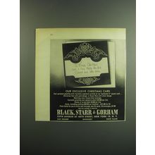 1949 Black, Starr & Gorham Christmas Cards Ad - Our Exclusive Christmas Card