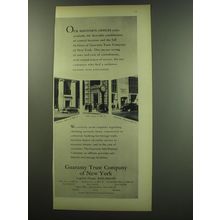 1949 Guaranty Trust Company of New York Ad - Our Midtown Offices