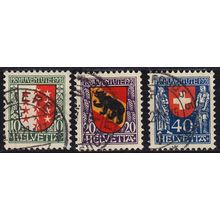 SCHWEIZ SWITZERLAND [1921] MiNr 0172-74 ( O/used ) [02] Pro Juventute