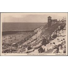 Boating Pool & Lift, Blackpool, Lancashire, c.1930s - Saidman Bros Postcard