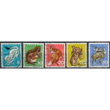 Pro Juventute - Switzerland 1966 - FH - MiNr 845/9