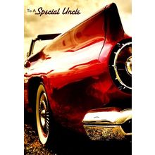 To A Special Uncle - Birthday Greeting Card - 1976A