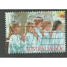 AUS 1986 60c 'CHRISTMAS' FINE USED (EBID34-160)