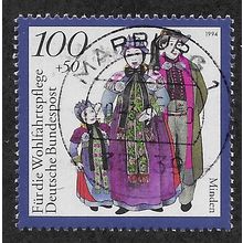 GER 1994 100pf+ 50 'NATIONAL COSTUMES- MINDEN' FINE USED (EBID52-201)