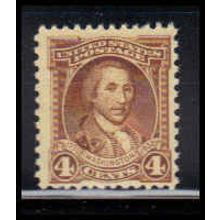 709 4c George Washington Barely Clears MNH Z0661