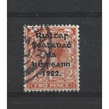 Ireland.SG34 2d Orange.Die Unchecked.Fine Used.Oct24i