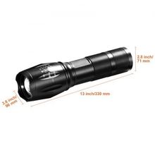 2 Pack Flashlights 3000 High Lumens 5 Modes Adjustable Focus Flashlight