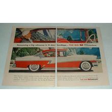 1956 Mercury Montclair Car Ad - A Big Advance!