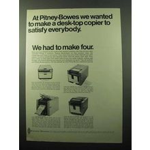 1969 Pitney-Bowes Copier Ad - 252, 250, 250 AF