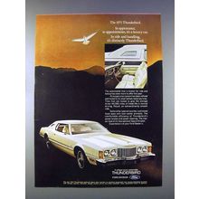 1973 Ford Thunderbird Car Ad - It's Luxury