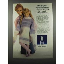 1983 Woolite Detergent Ad - My Daughter Wants This