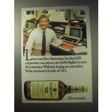1985 Seagram's V.O. Canadian Whisky Ad - Roy Steinmetz