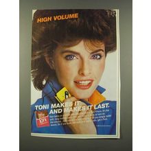 1986 Toni Perm Ad - High Volume