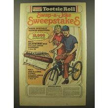 1986 Tootsie Roll Ad - Swap-a-Joke Sweepstakes