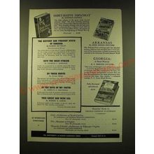 1947 The University of North Carolina Press Ad - Shirt-sleeve Diplomat