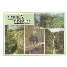 multiview, DEVIL'S BRIDGE, DYFED unused postcard by J.Arthur Dixon..PDF/25294 #