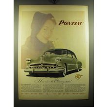 1949 Pontiac Cars Ad - Pontiac Here's where the Cheering starts!