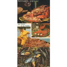 Brittany French Lobster Fishing Restaurant 3x Postcard s