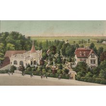 Eutritzsch Leipzig Debrahof Gate Germany Antique Postcard