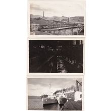 Corner Brook Pulp & Paper Newfoundland 3x Old Canada Photo s