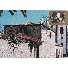 Portugal Portuguese Ermida Dos Anjos Ilha De Sta Maria First Day Cover Postcard
