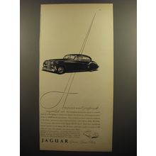1952 Jaguar Car Advertisement