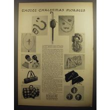 1952 Bergdorf Goodman Gifts Ad - Choice Christmas Morsels