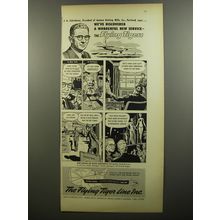 1952 The Flying Tiger Line Airline Ad - J. A. Zehntbauer, President of Jantzen