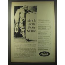 1956 Capitol Records Ad - Music's Short, Short Stories