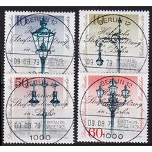 GERMANY BERLIN [1979] MiNr 0603-06 ( O/used ) [02]