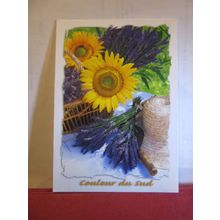 COULEUR DU SUD, FRANCE used postcard 2002 pm =