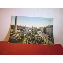 MARKET PLACE, RIPON, YORKSHIRE unused antique postcard by Valentine =