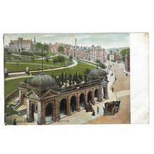 St Anne's Well And Slopes, Buxton, Devon, Postcard.