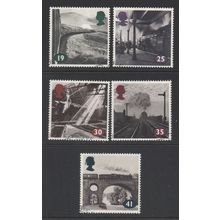 LOT#452 – GB QEII 1994 “THE AGE OF STEAM” STAMP SET FDI, FINE USED